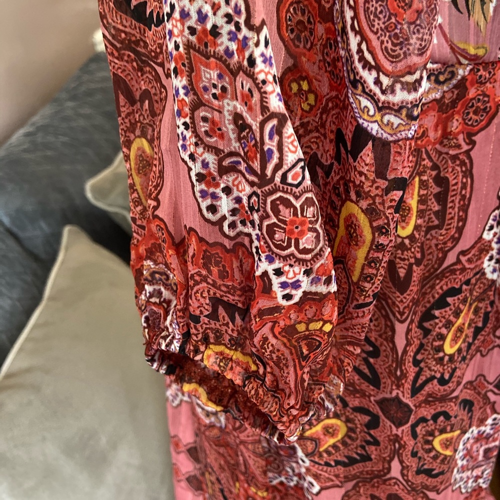 BNWT, Cheztu brand, flowy maxi dress, size 6 - Picture 8 of 10